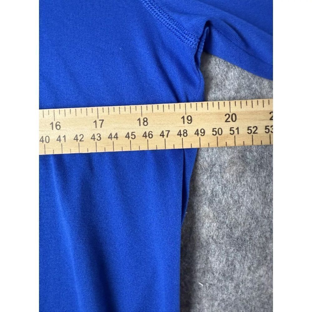 Under Armour 1/4 Zip Shirt Men's Small Blue Pullover Loose Running Workout Gym - Picture 5 of 5